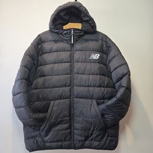 New Balance Puffer Coat Men's XL Soft Touch Quilting Performance Wear Athleisure
